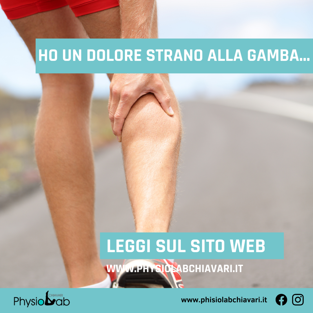 HO UN DOLORE STRANO ALLA GAMBA...