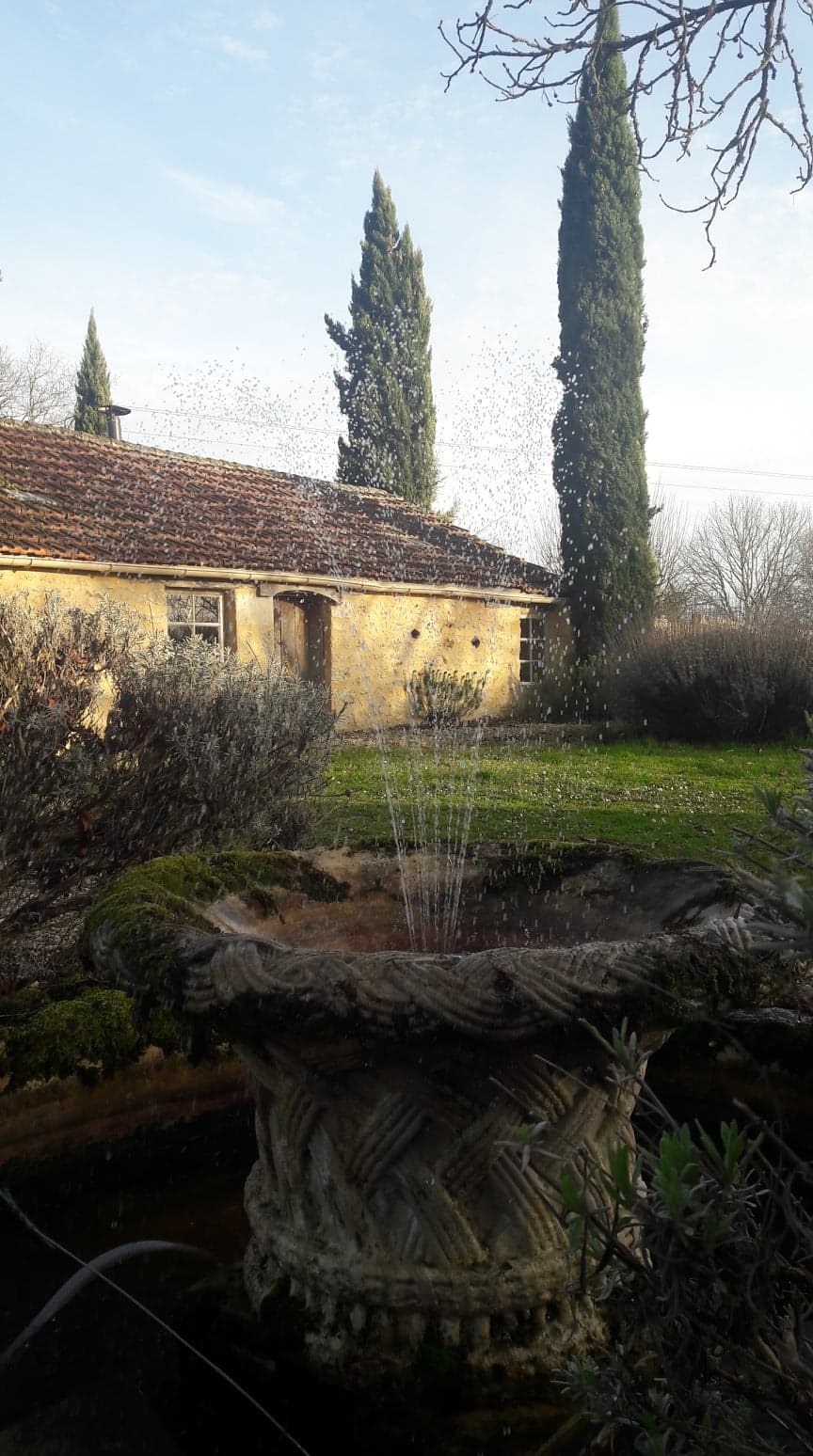 Mise en route de la fontaine Saint-Benoît