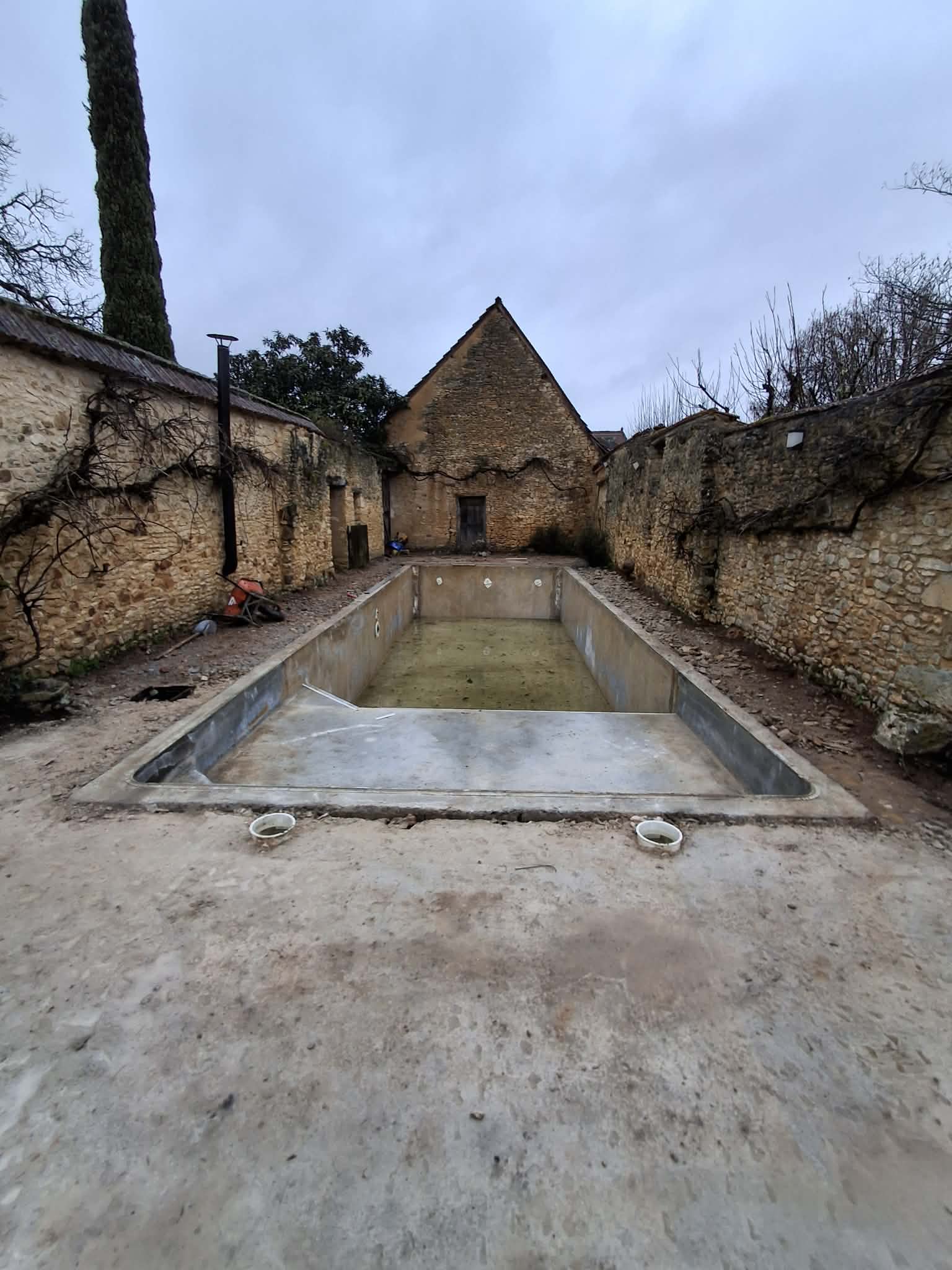 Début du chantier