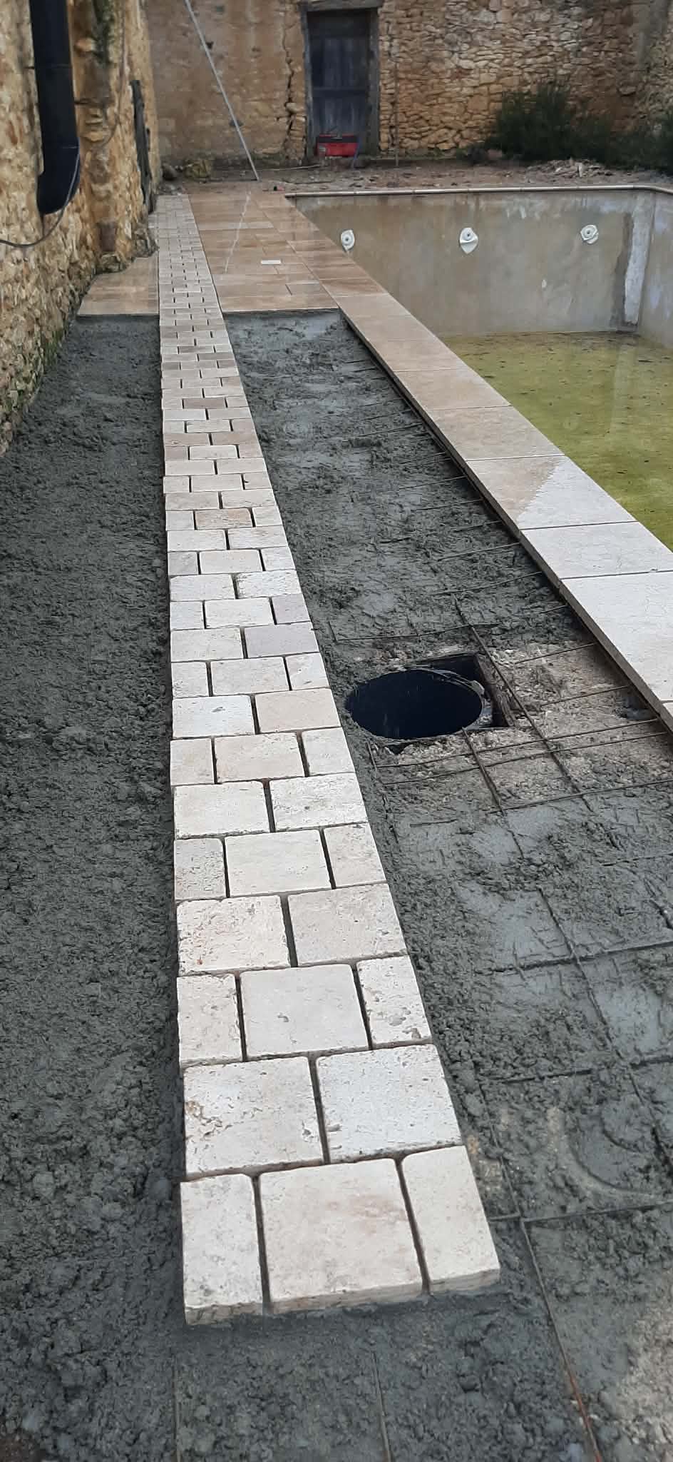 Mise en place carrelage