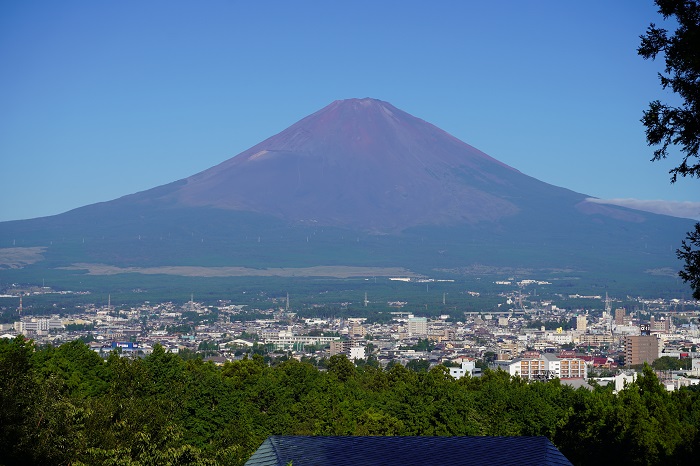 富士山がとてもキレイな朝です
