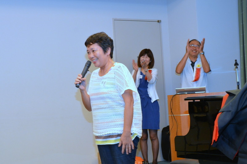 香港の母、秀子さん。一緒に歌えて嬉しかった～♪