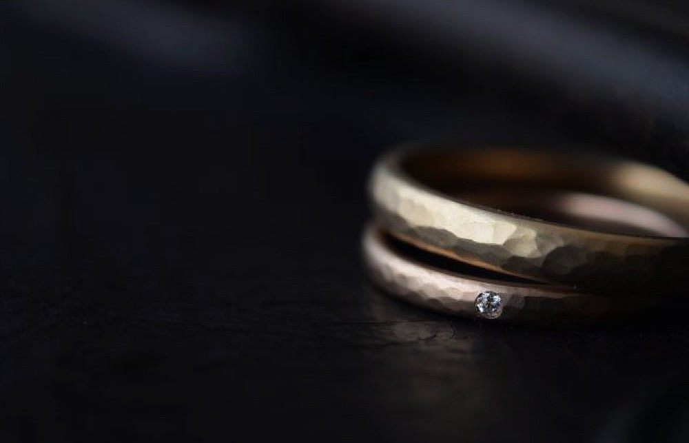 tsuchime ring　- Y様ご夫妻 -