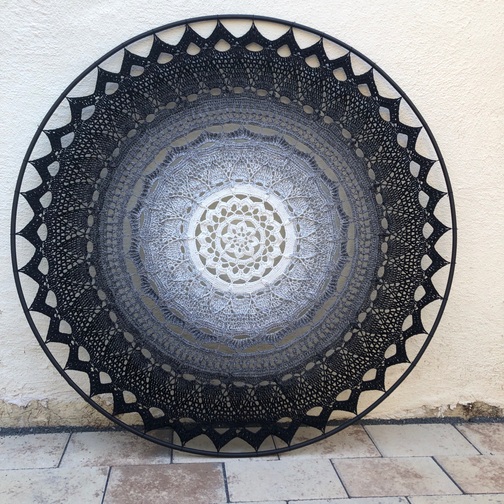 Mandala/Wandbild / 1 Meter Durchmesser 