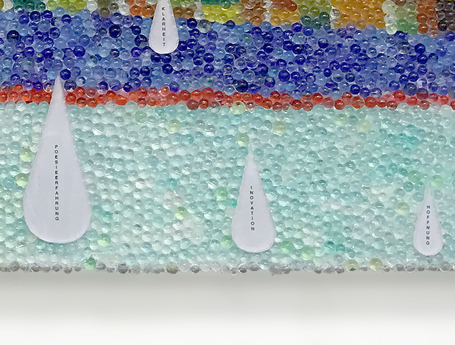 Detail: Schwimmende Gewissheit