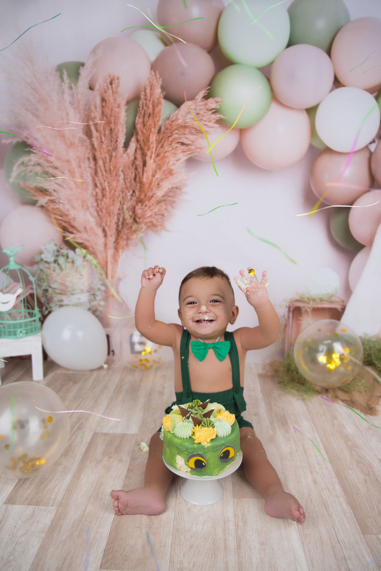 cake smash z tortem