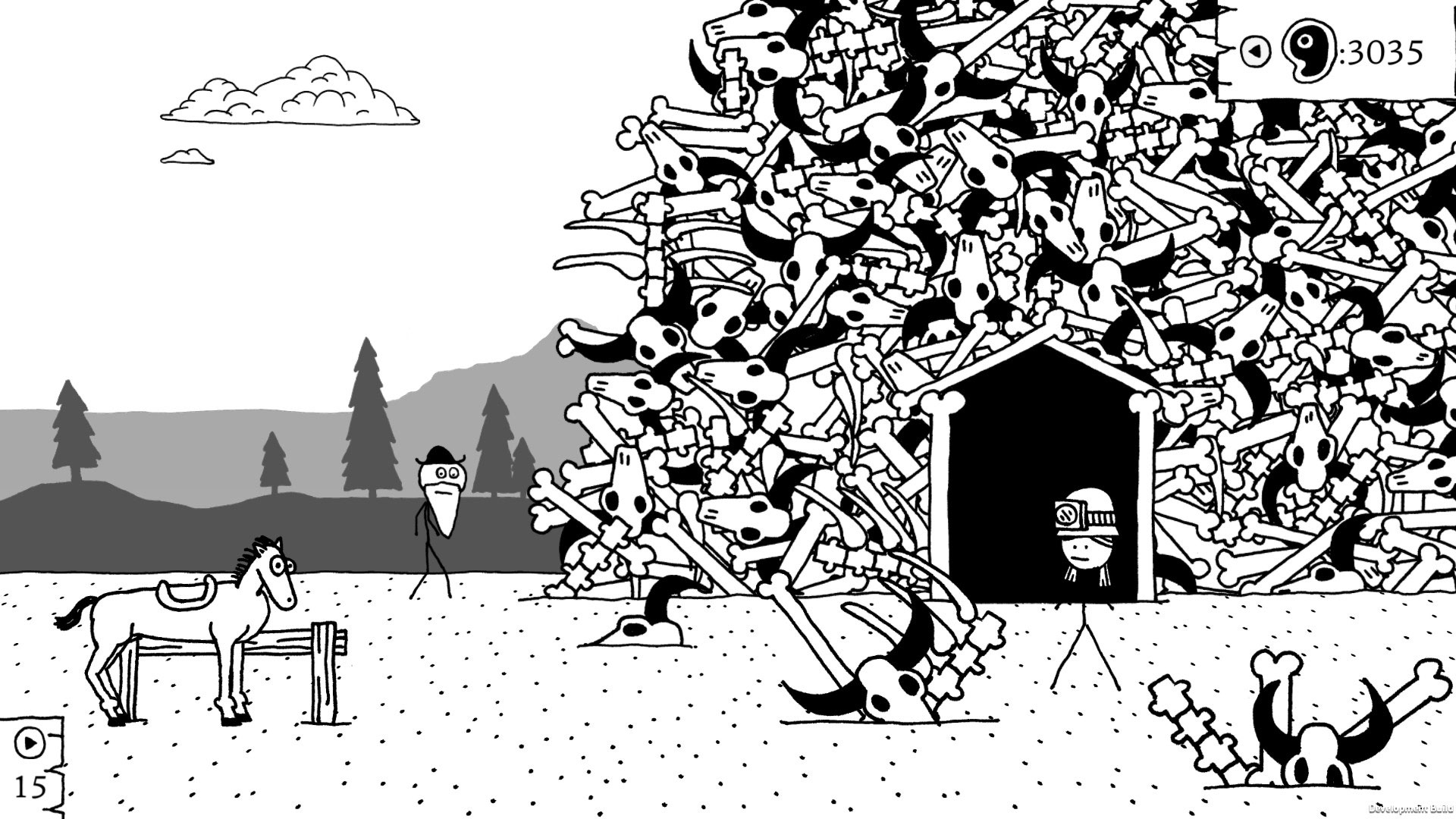 Strich für Strich ein waschechter Western: Das Strichmännchen-Rollenspiel "West of Loathing" gibt's zwar schon für PC und Mobile-Geräte - aber Konsolen-seitig soll es exklusiv für die Switch erscheinen.