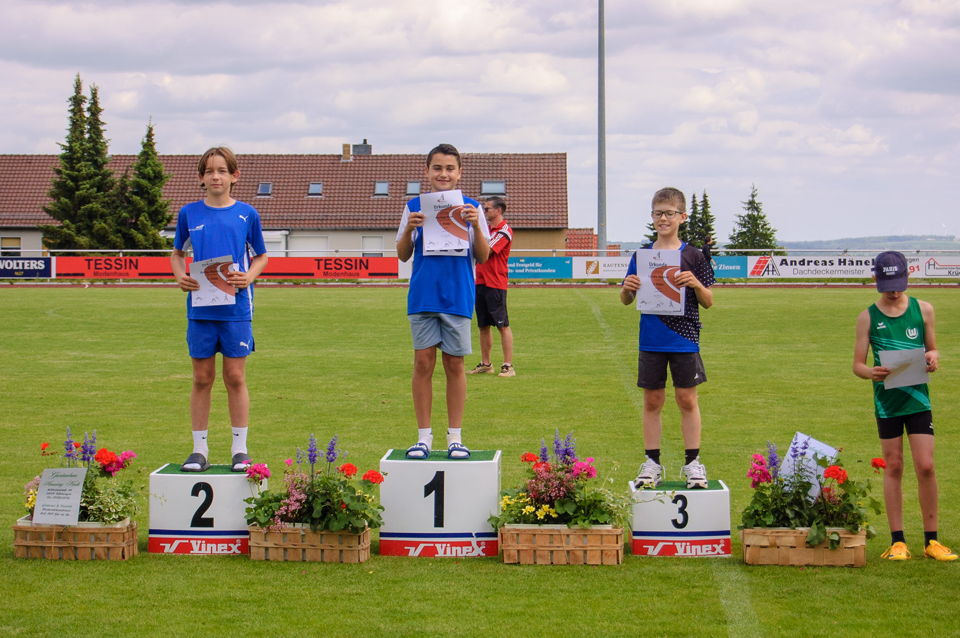 Bestleistungs- und Titelsammlung in voller Fahrt