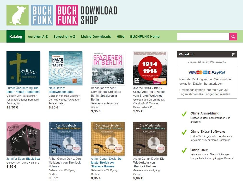 BUCHFUNK eigenen BUCHFUNK