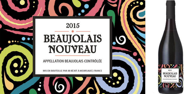 Proposition d'étiquette Beaujolais Nouveau