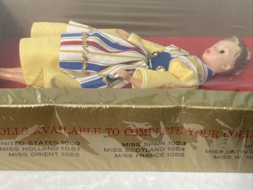 Words finest fashion dolls by Uneeda. Miss West Germany. Photo from Worthpoint.