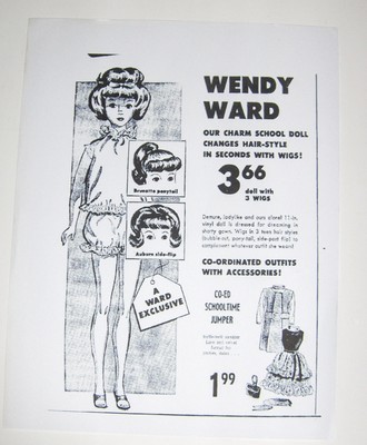 Wendy Ward advert. Source Pinterest.