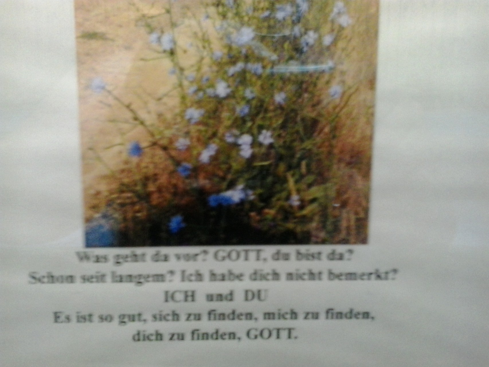 Das hängt in der Pilgerherberge