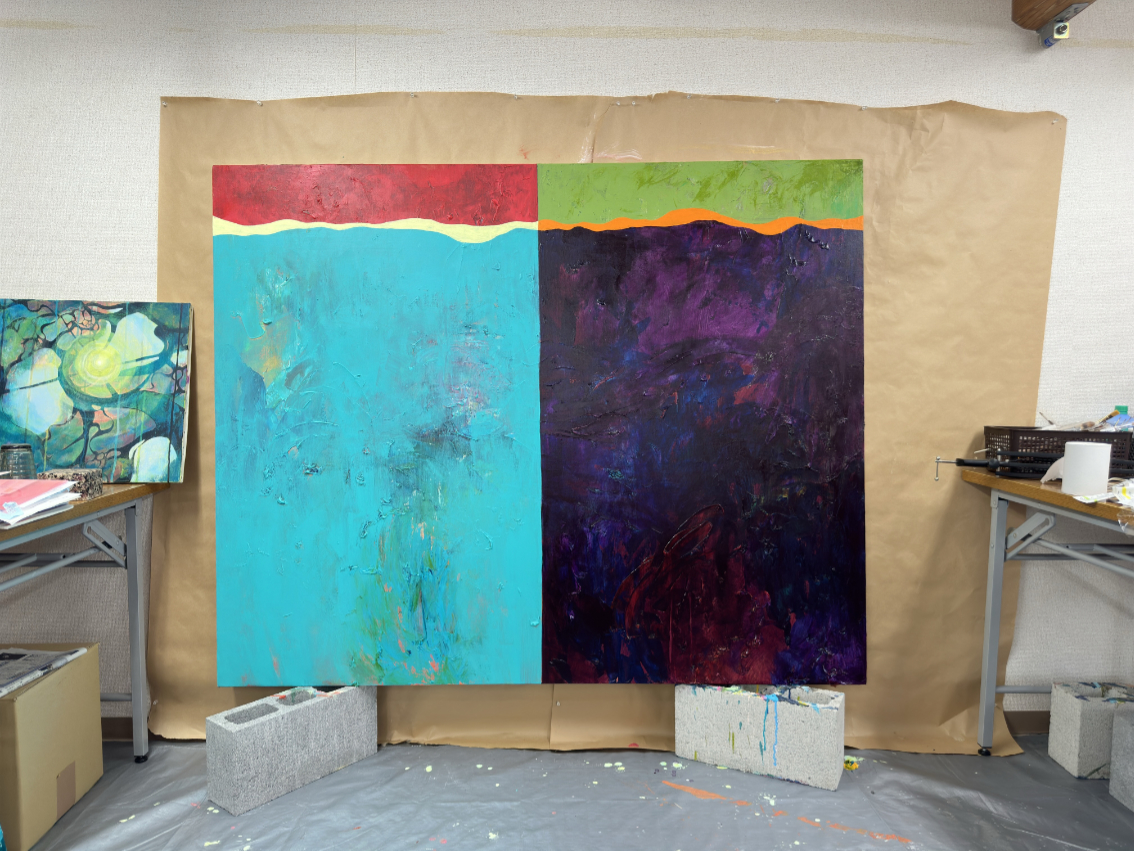 paintingが楽しくてしょうがない。