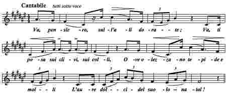 "Va pensiero" aus "Nabucco"
