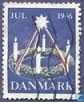 Dänische Jul-Briefmarke von 1946