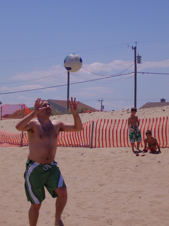 2006- Volleyball sur la plage à Virginia Beach