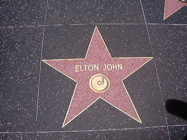 L'étoile d'Elton John