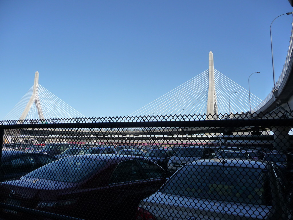 Vue du pont Leonard P. Zakim Bunker Hill