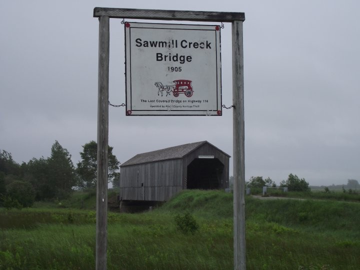 L'un des plus vieux pont couvert de la province, il n'est toutefois plus en utilisation