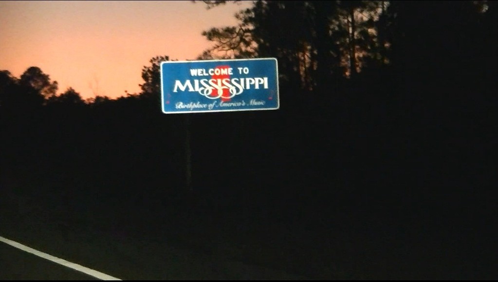 L'entrée dans le Mississippi