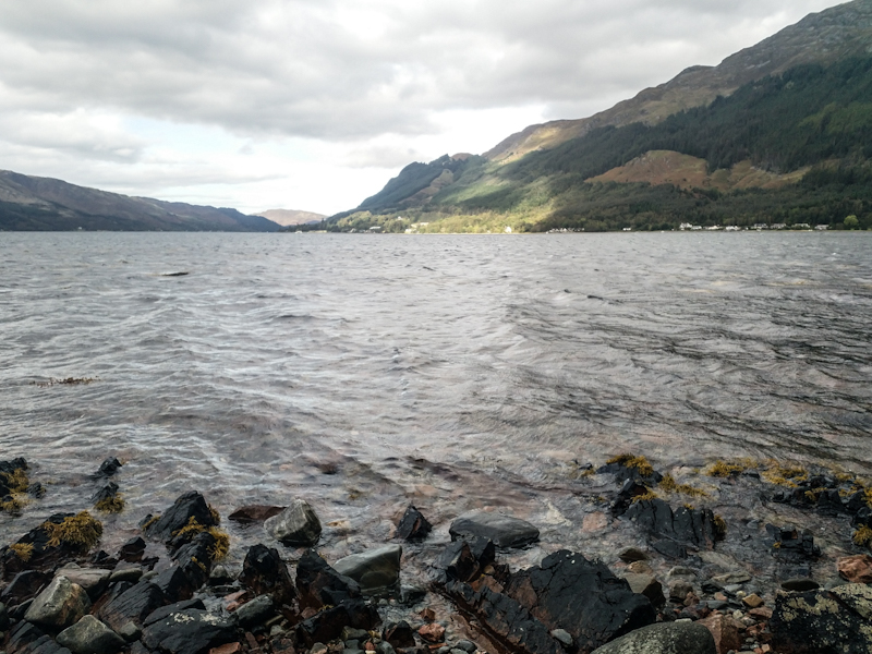 Stormy Loch Duich once more