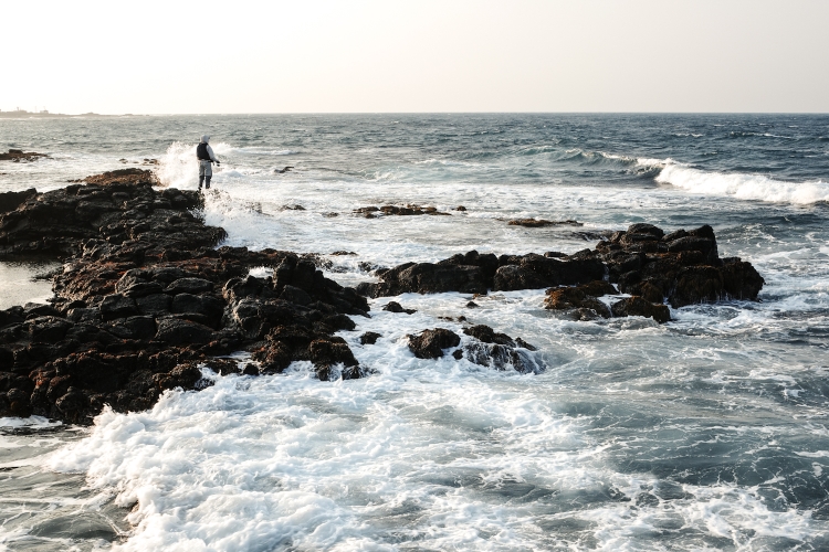 Rough sea