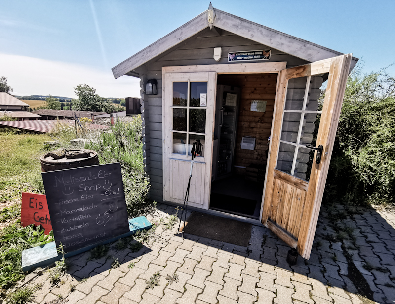 A farm shop. And I have some coins left... 