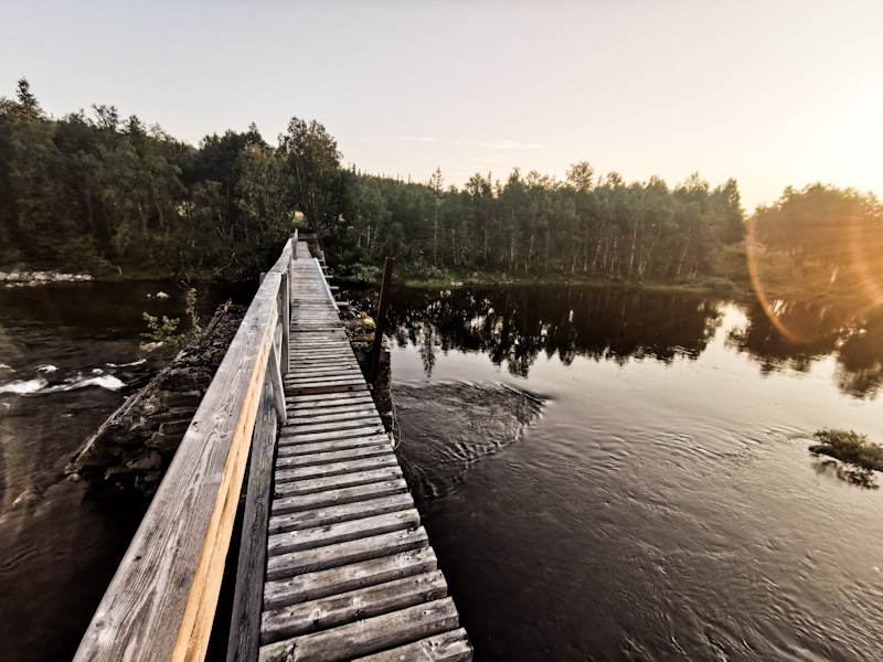 And the bridge over it