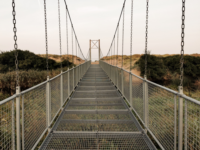 Bridge to the beach