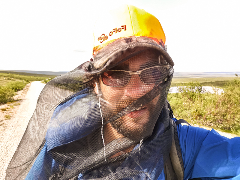 Time for my face net. Works like a charm!