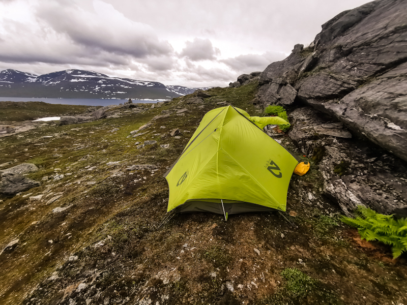 Reasonably sheltered spot 