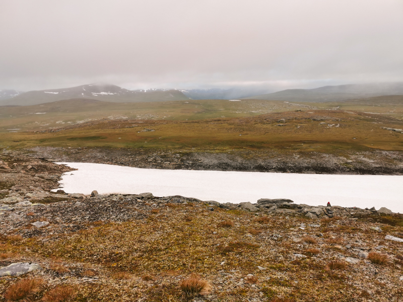 A last look back towards the Arctic Circle