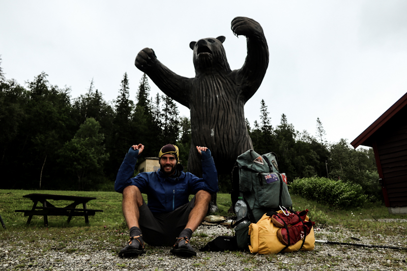 Addendum from yesterday. Skorovatn. Bear is still here.
