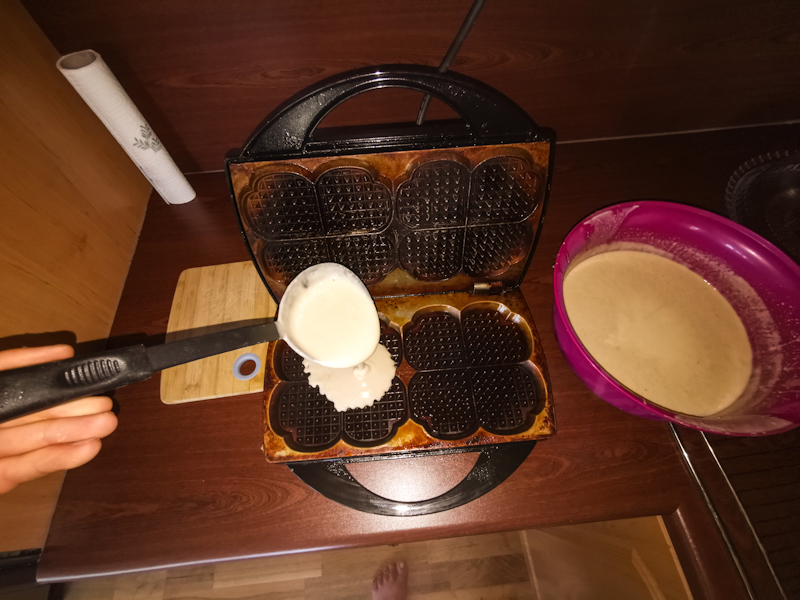 Waffle time 