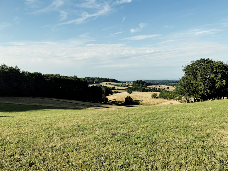 View from the shelter
