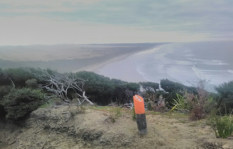 Beginning of 90 Miles Beach