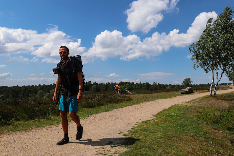 40 kilometers into the day. Not looking too fresh anymore.
