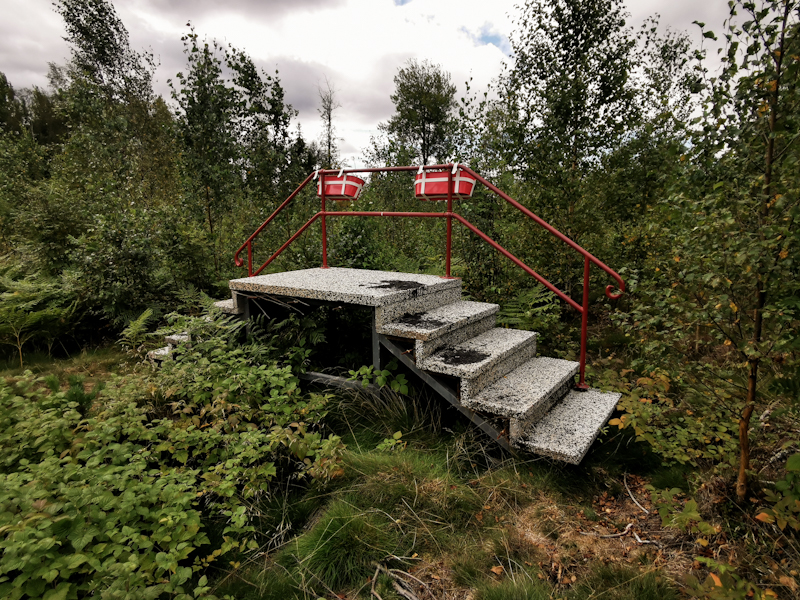 Lost and forgotten in the middle of nowhere. No idea what that might be.