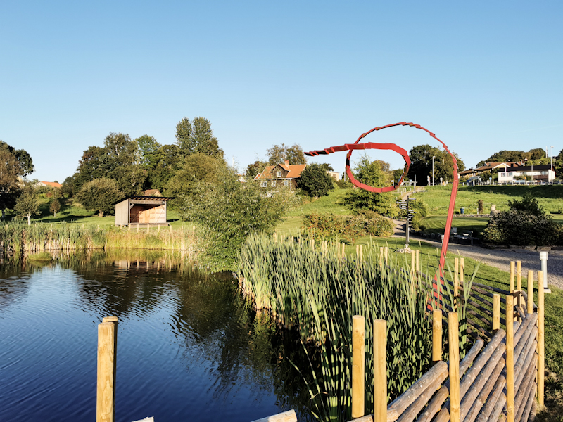 I very much like this place! Vindskydd at the back