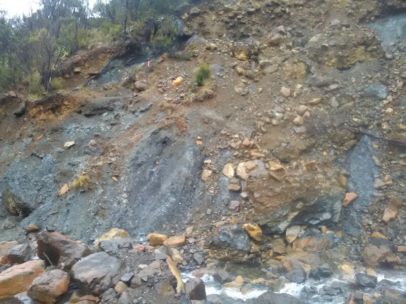 Steep down to river