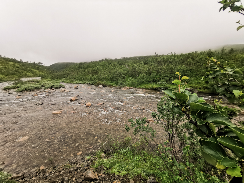 Alma River crossing