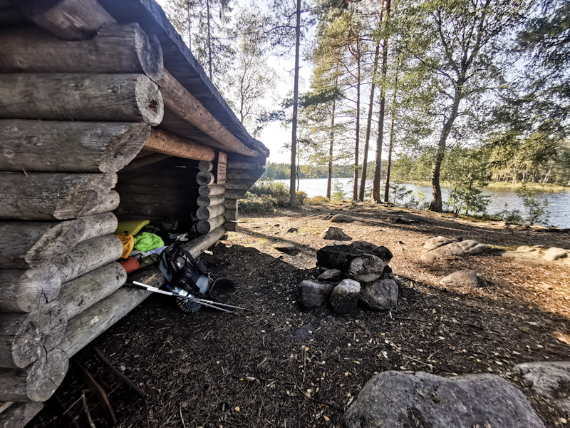 Abborrsjön vindskydd