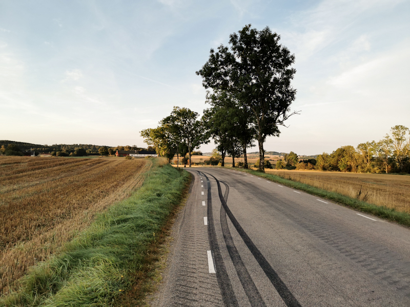 Quiet back roads