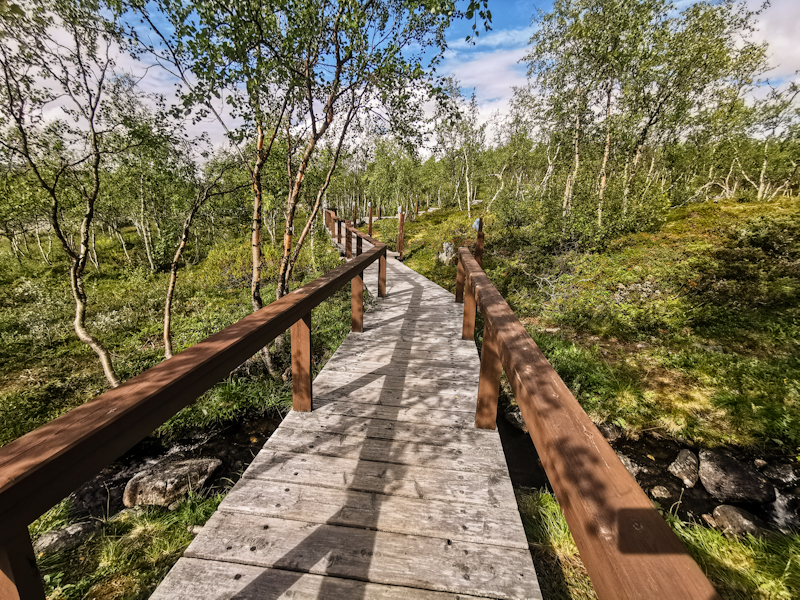 Approaching Kilpisjarvi 