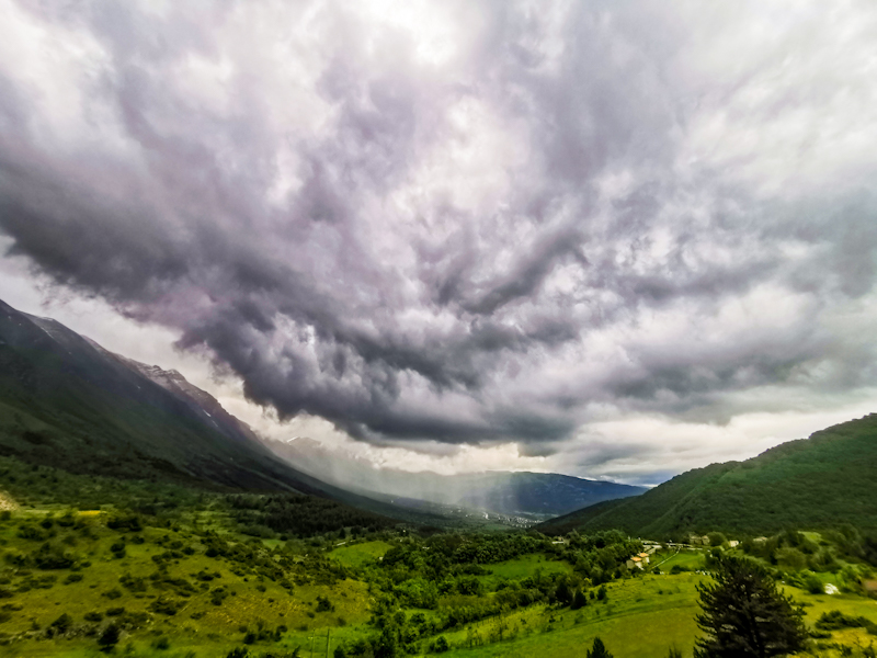 Scary clouds