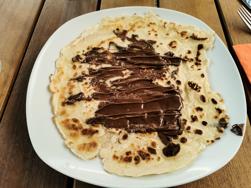 And Pfannkuchen for desert