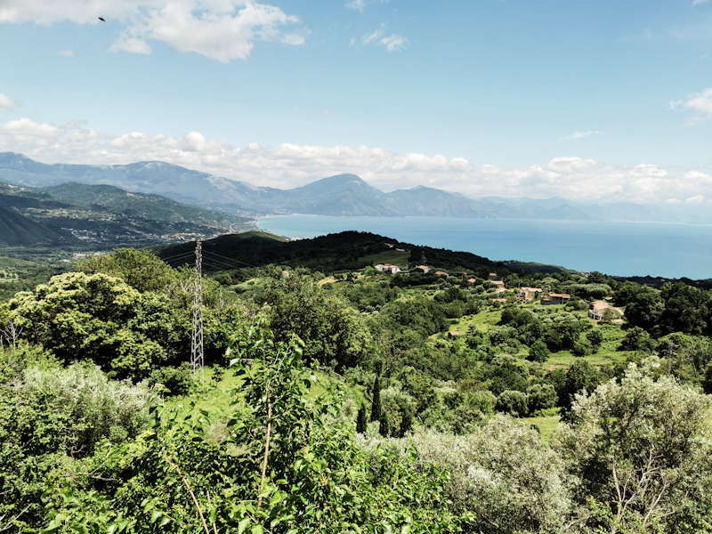 Looking towards Sapri