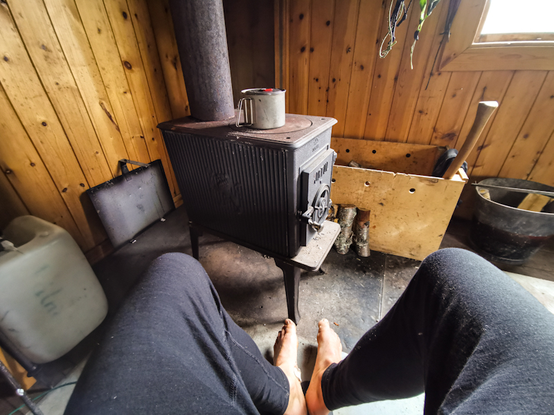 Getting comfy