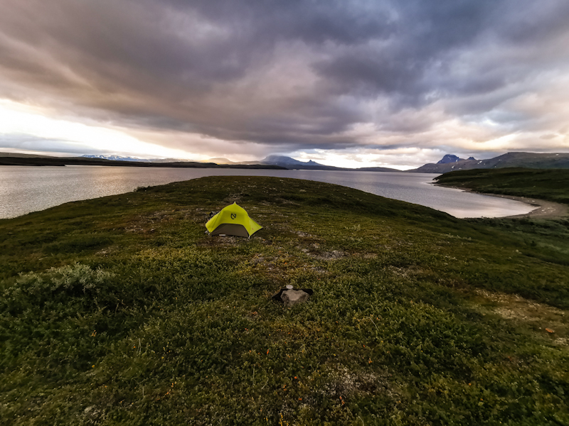 Camping with a view